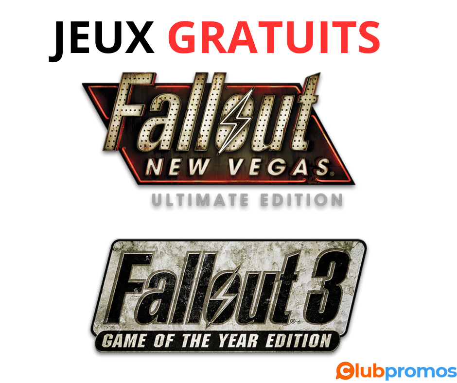 Bon plan amazon Fallout New Vegas Ultimate Edition et Fallout 3 Game of the Year Edition gratu...png