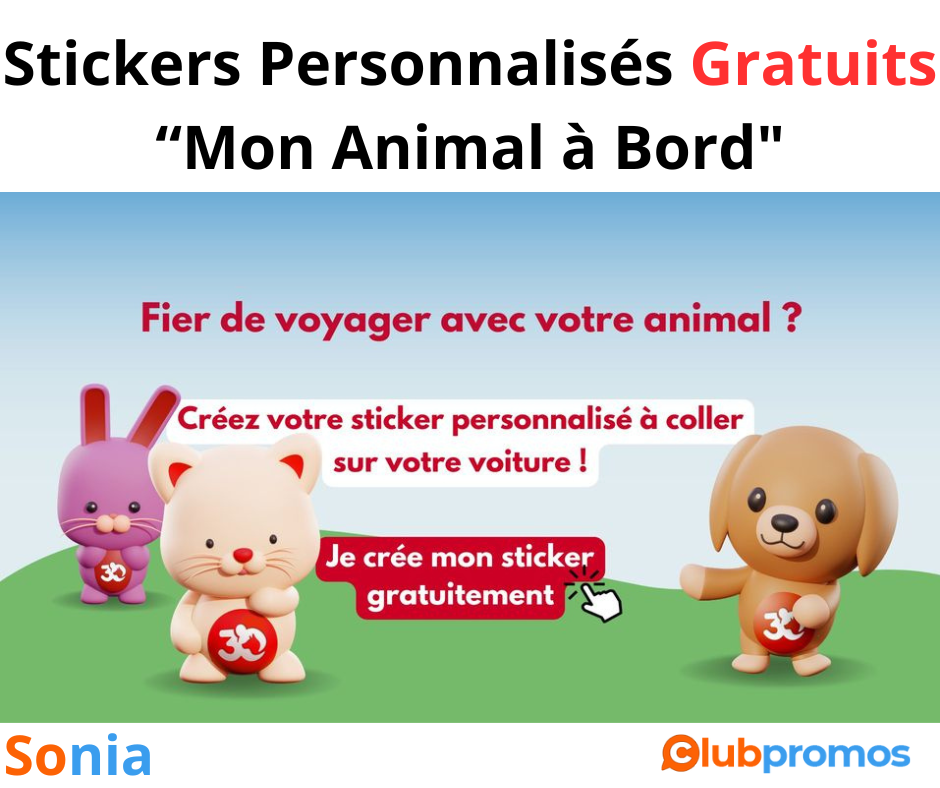 bon plan gratuits Sticker personnalisé gratuit Mon animal à bord.png