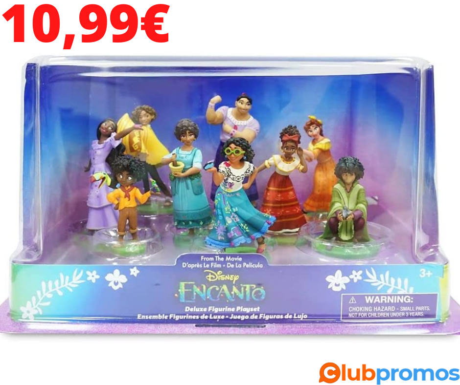 deal Disney Encanto Deluxe set de 9 figurines 10,99€ sur Amazon