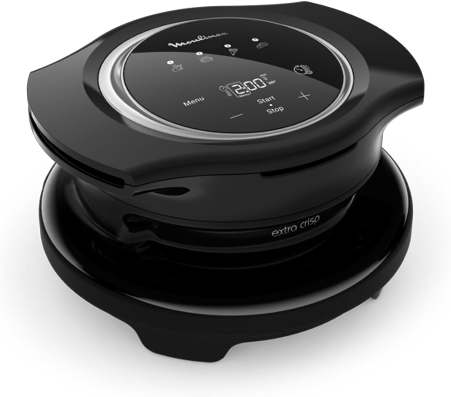  Air fryer Moulinex Extra Crisp Cookeo – Accessoire compatible cuve 6 L, cuisson sans huile, 4 programmes automatiques, interface digitale intuitive – promo Amazon