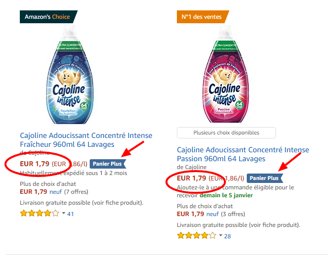 Amazon fr cajoline Hygiène et Santé.png Amazon fr cajoline Hygiène et Santé.png