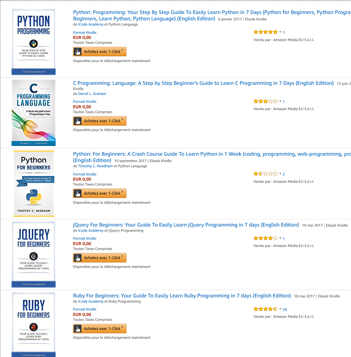 Amazon.fr   Python  Programming    Boutique Kindle(1).png