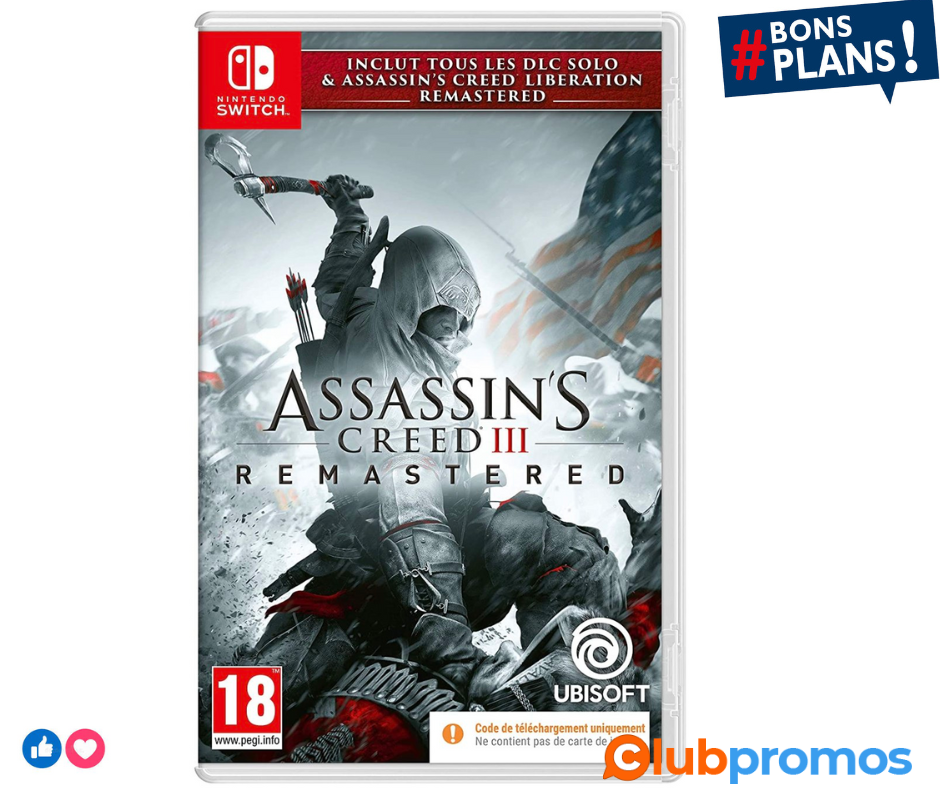 Assassin's creed 3 + assassin's creed liberation remaster switch code in box .png