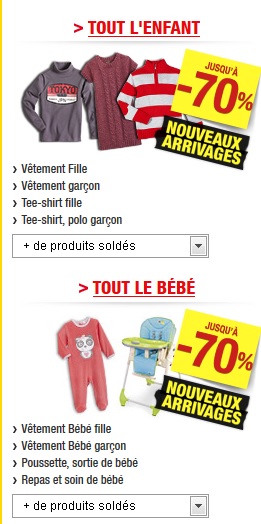 Auchan Fr Jusqu A 70 Sur Bebe Et Enfant