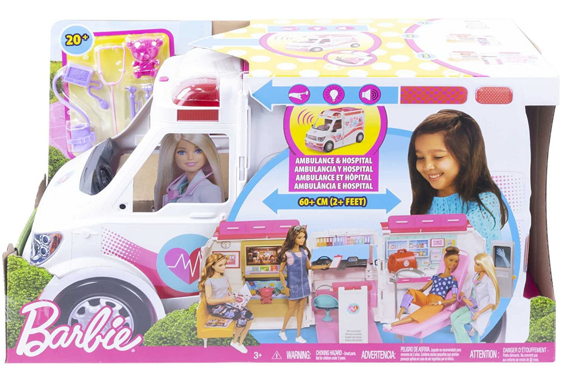 véhicule médical de barbie