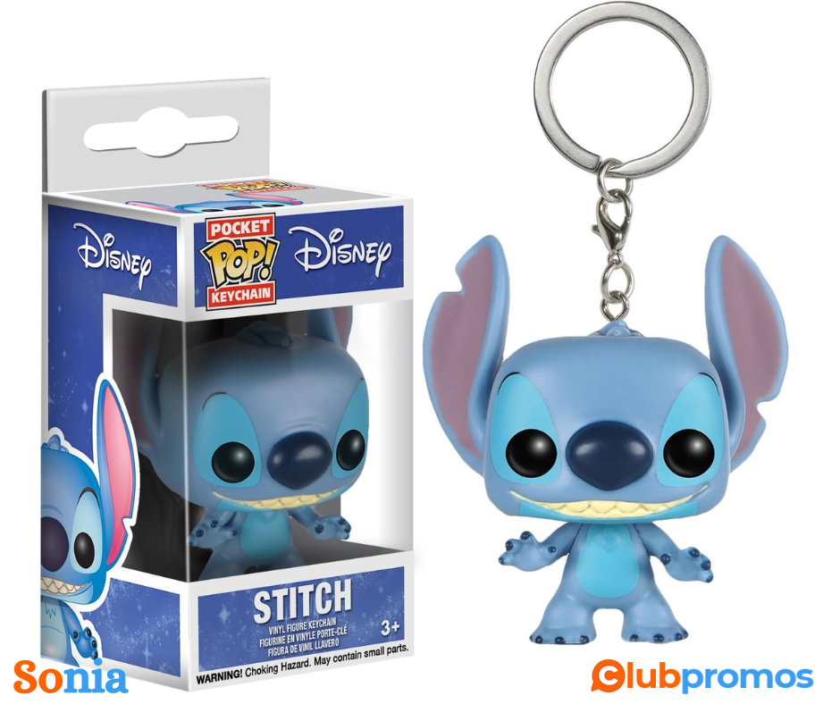 bon plan amazon Funko Pocket Pop! Keychain Disney - Stitch - Disney Lilo & Stitch - Mini-figur...png