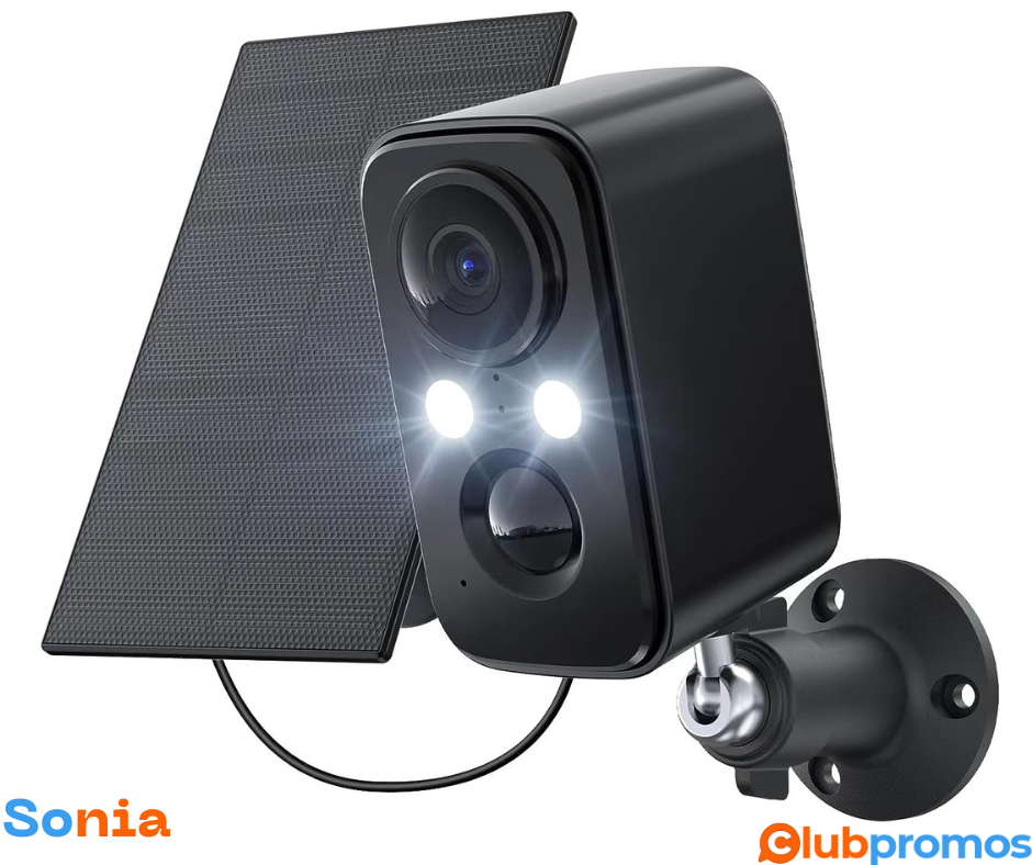 bon plan amazon IHOXTX 2K Camera Surveillance WiFi, Camera Surveillance WiFi Exterieure sans F...png