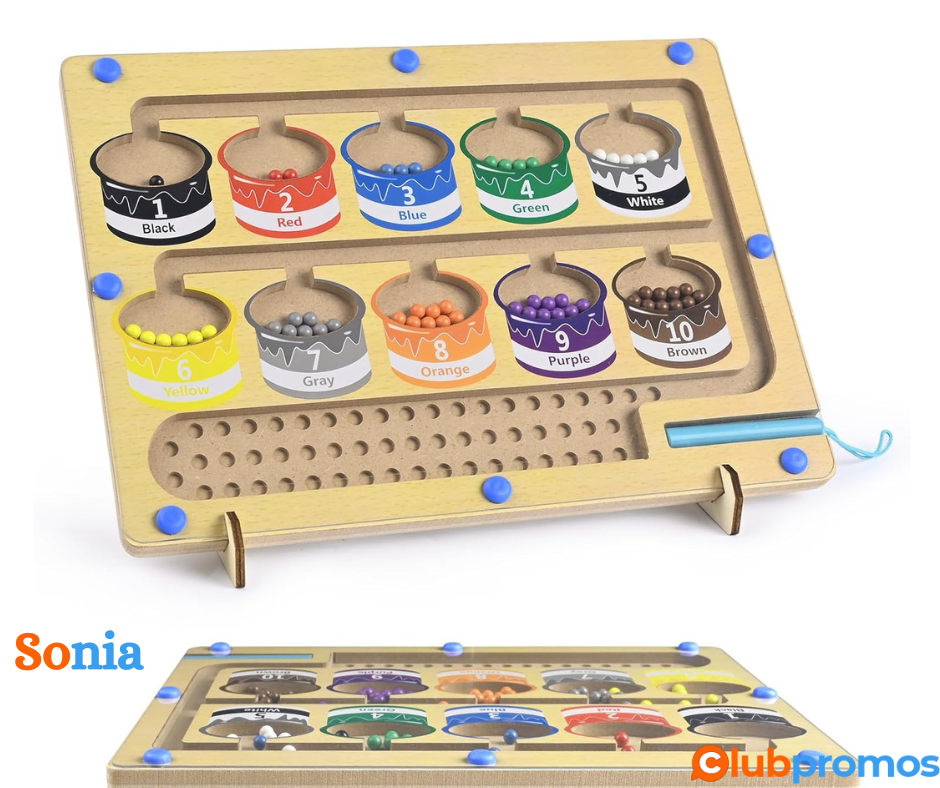 bon plan amazon Victse Montessori Jeux Labyrinthe Magnetique Enfant, Jeux Montessori.png