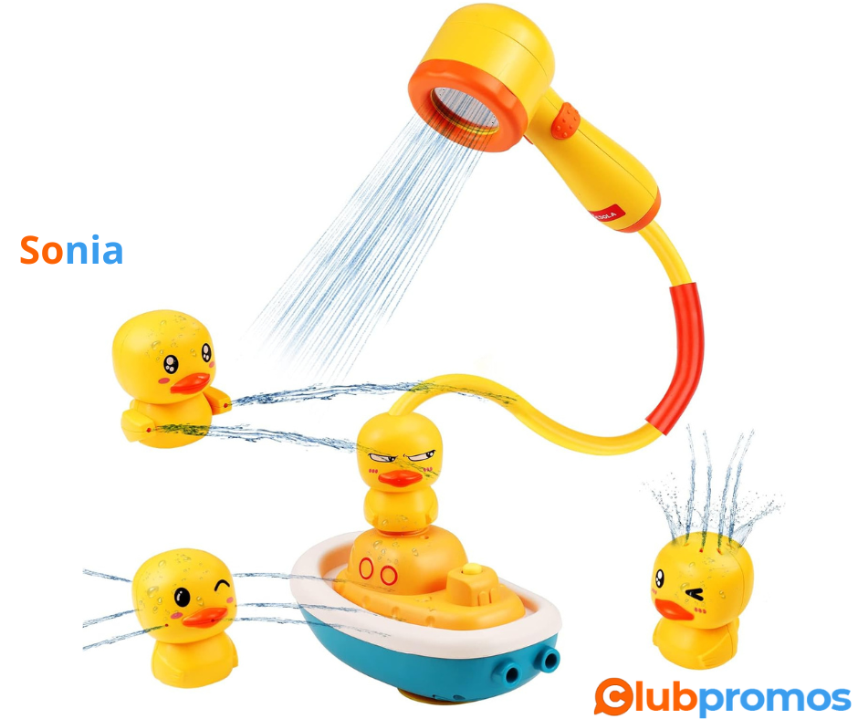 Bon Plan amazon WolinTek Jouet Bain bébé, Jouets pour Le Bain bébé.png