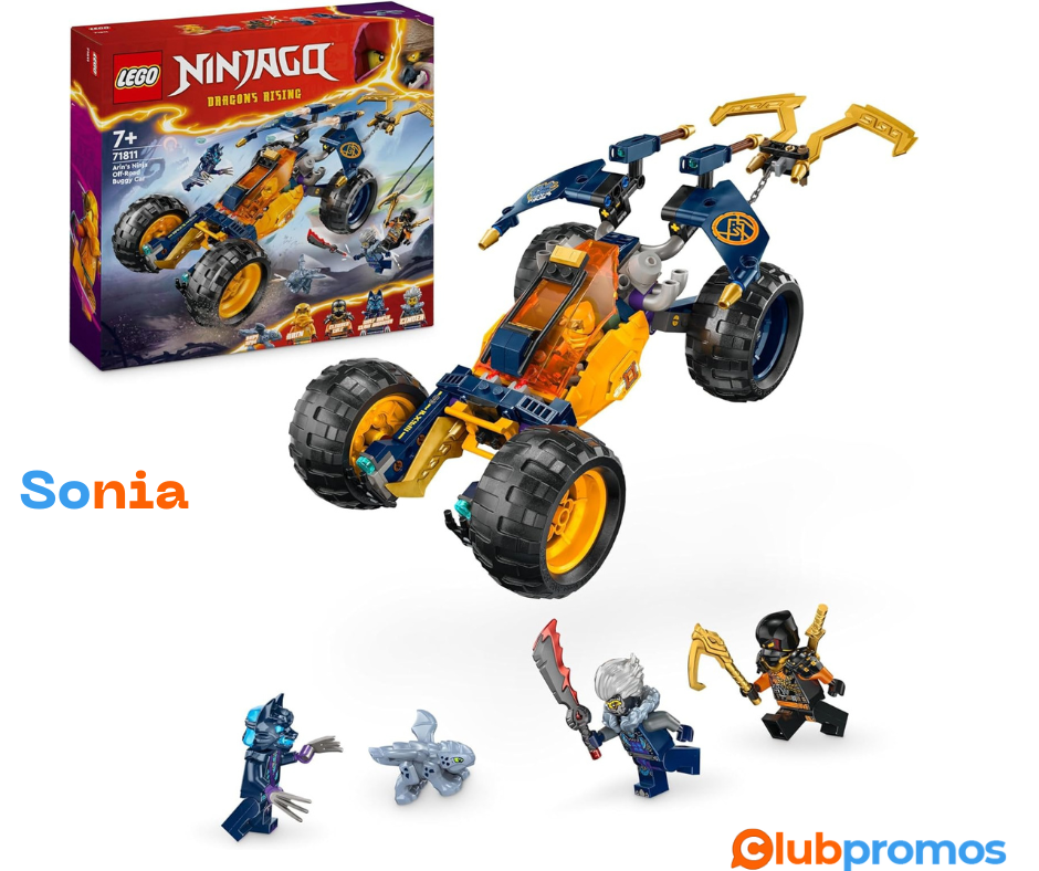 bon plan LEGO Ninjago - 71811 Le Buggy Tout-Terrain Ninja d'Arin .png