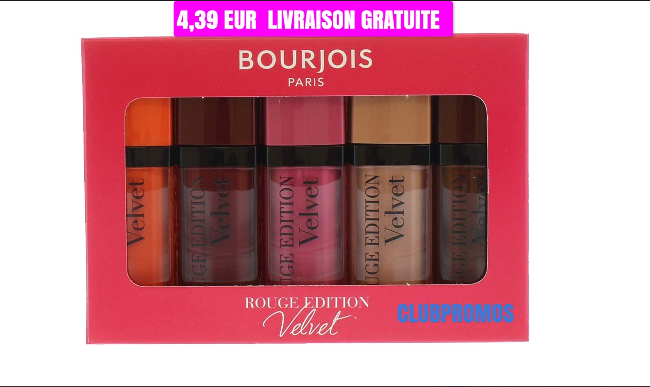 Bourjois Rouge Velvet Lipstick Set  Amazon fr  BeautÃ© et Parfum.jpg