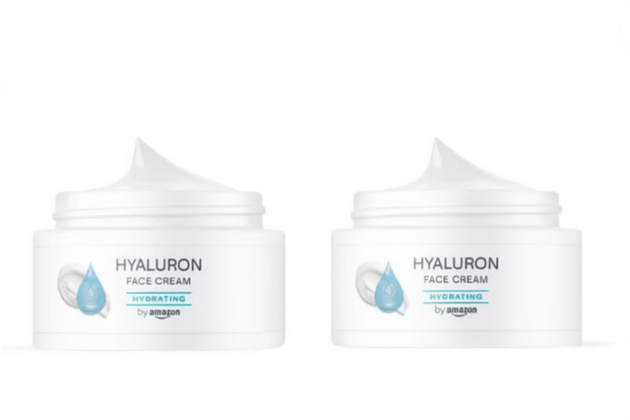 Crème visage by Amazon à l’acide hyaluronique, lot 2 x 50 ml, 98 % d’ingrédients d’origine naturelle, testée dermatologiquement peaux sensibles, hydratation quotidienne, offre Amazon bon plan  Crème visage by Amazon à l’acide hyaluronique, lot 2 x 50 ml, 98 % d’ingrédients d’origine naturelle, testée dermatologiquement peaux sensibles, hydratation quotidienne, offre Amazon bon plan