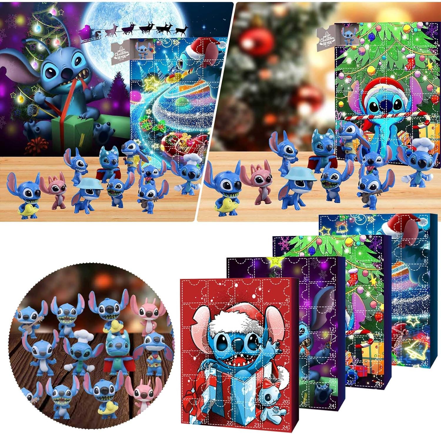 code promo - Calendrier de l' Avent Stitch, 4 modèles au choix, 24,99€ au  lieu de 49,98€ sur