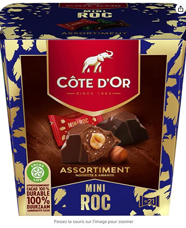 deal - Assortiment chocolats Côte d'or à 4,40 au lieu de 5,54€ sur