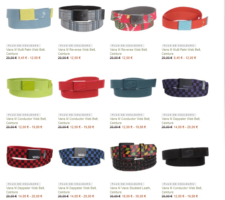 ceinture vans ceinture vans
