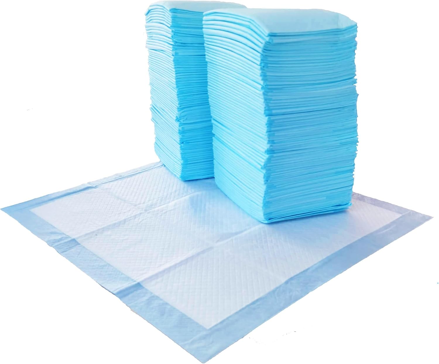 Lot de 100 coussinets d’apprentissage pipi Amazon Basics pour chiens – tampons parfumés et étanches, 5 couches, format 56 x 56 cm, en promotion sur Amazon