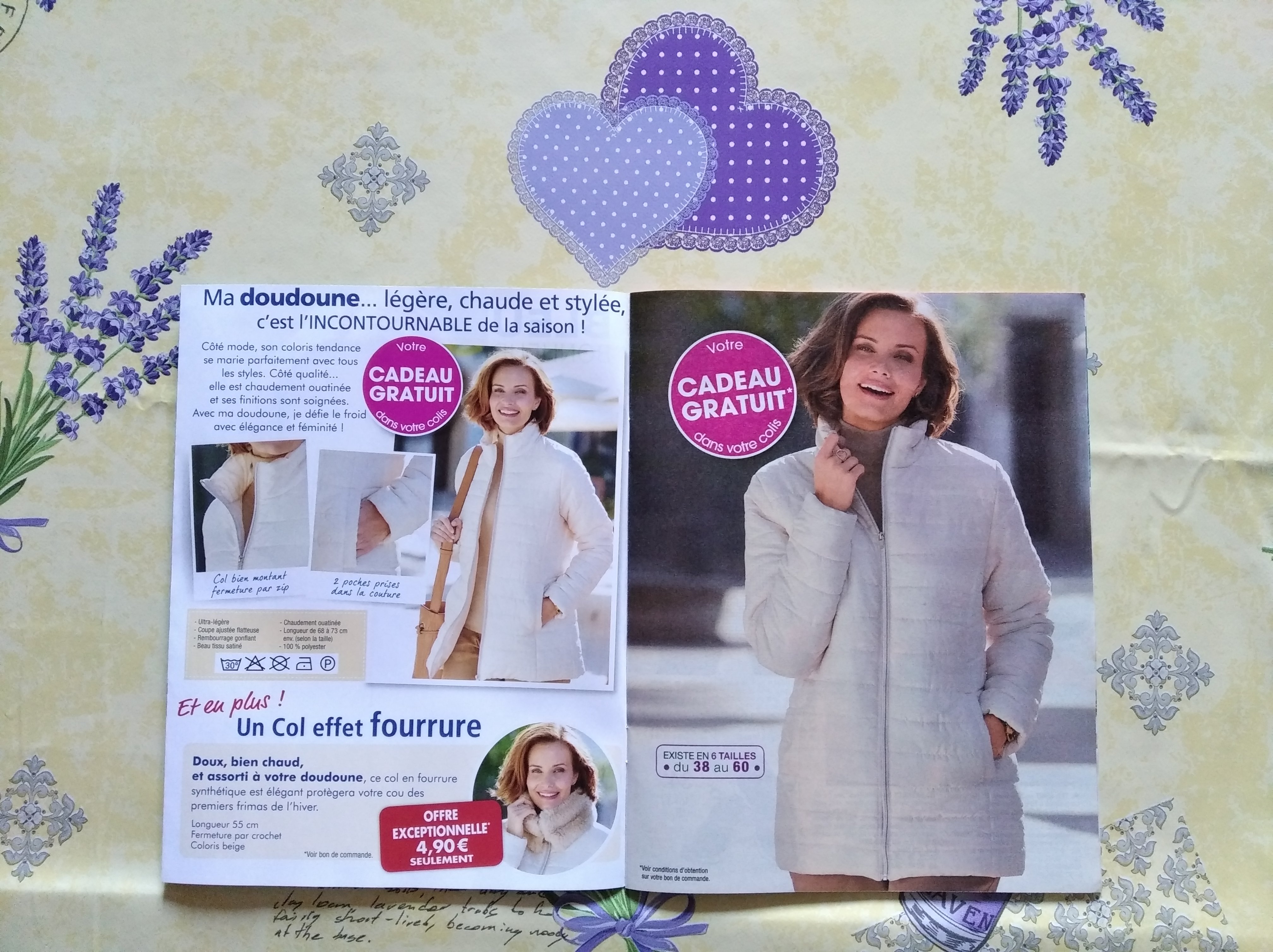 Bleu bonheur doudoune femme cheap