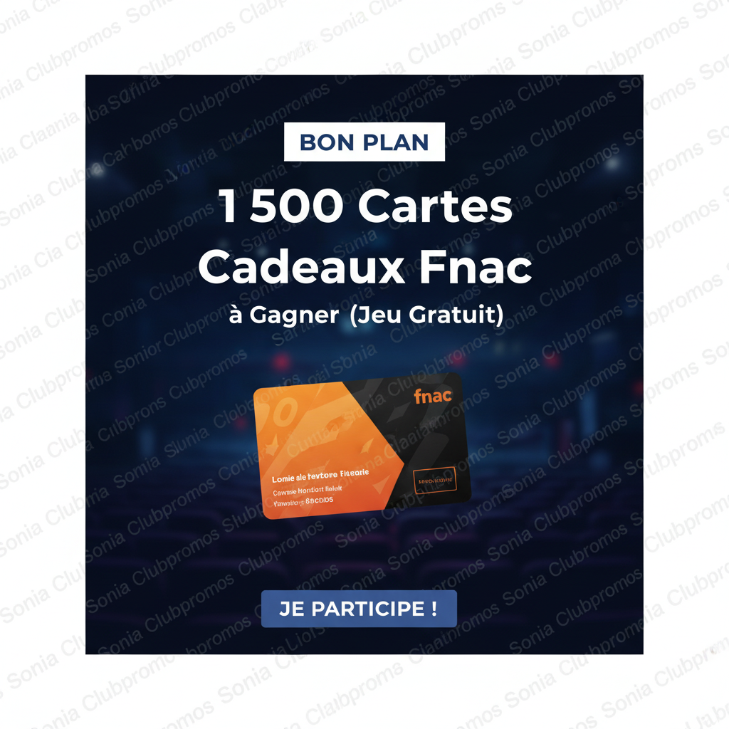 Spécial Black Friday : Tournez la roue Fnac chaque jour jusqu'au 28 novembre ! 1500 cartes cadeaux de 5€ à gagner (115 gagnants/jour). Jeu gratuit et rapide