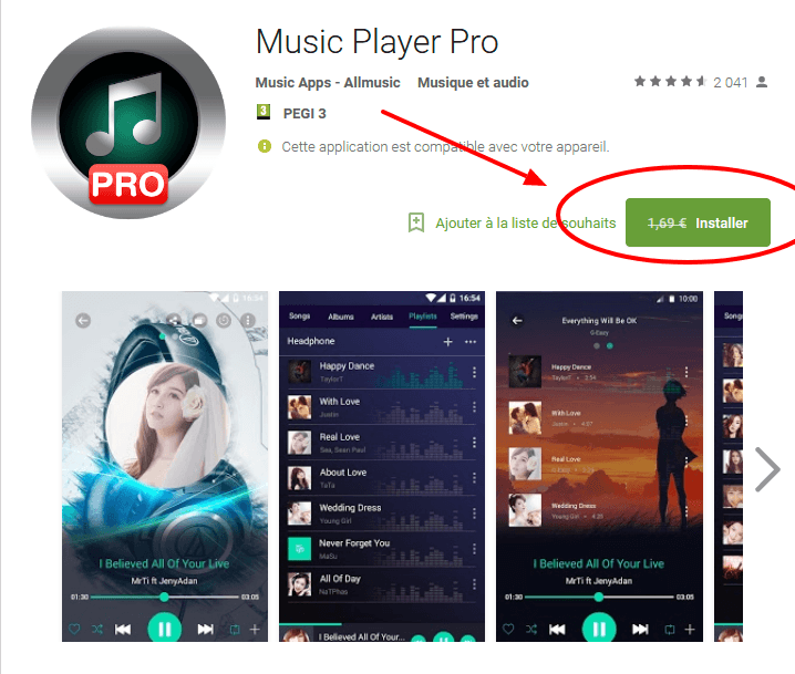 Music Player Pro – Applications Android sur Google Play.png