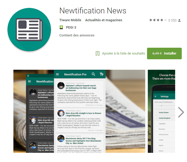 Newtification News – Applications Android sur Google Play.png