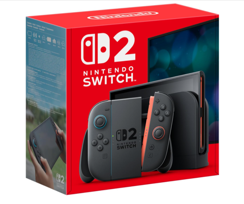  Console Nintendo Switch 2 avec manettes Joy-Con 2 et Mario Kart World, prix promo 419 €, expérience de jeu améliorée