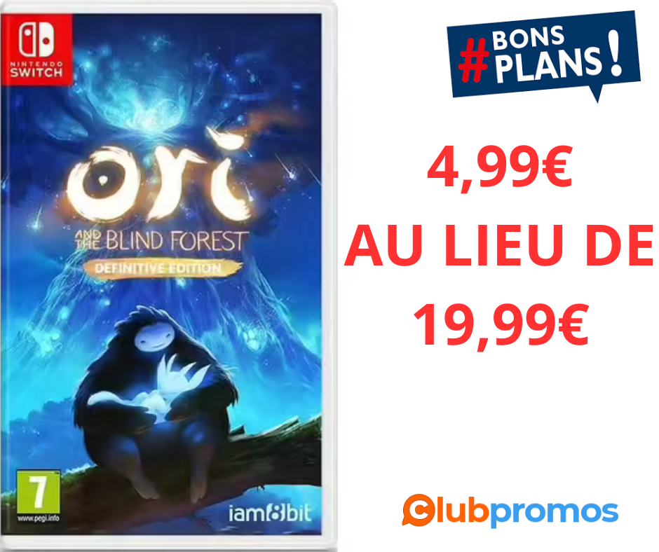 Ori and the Blind Forest Definitive Edition switch - bon plan -clubpromos(1).png