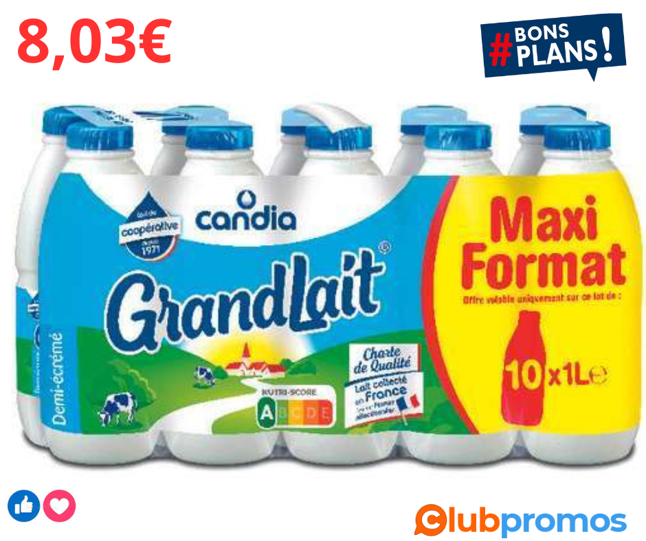 Lait cindella ( lot de 5) main image 1