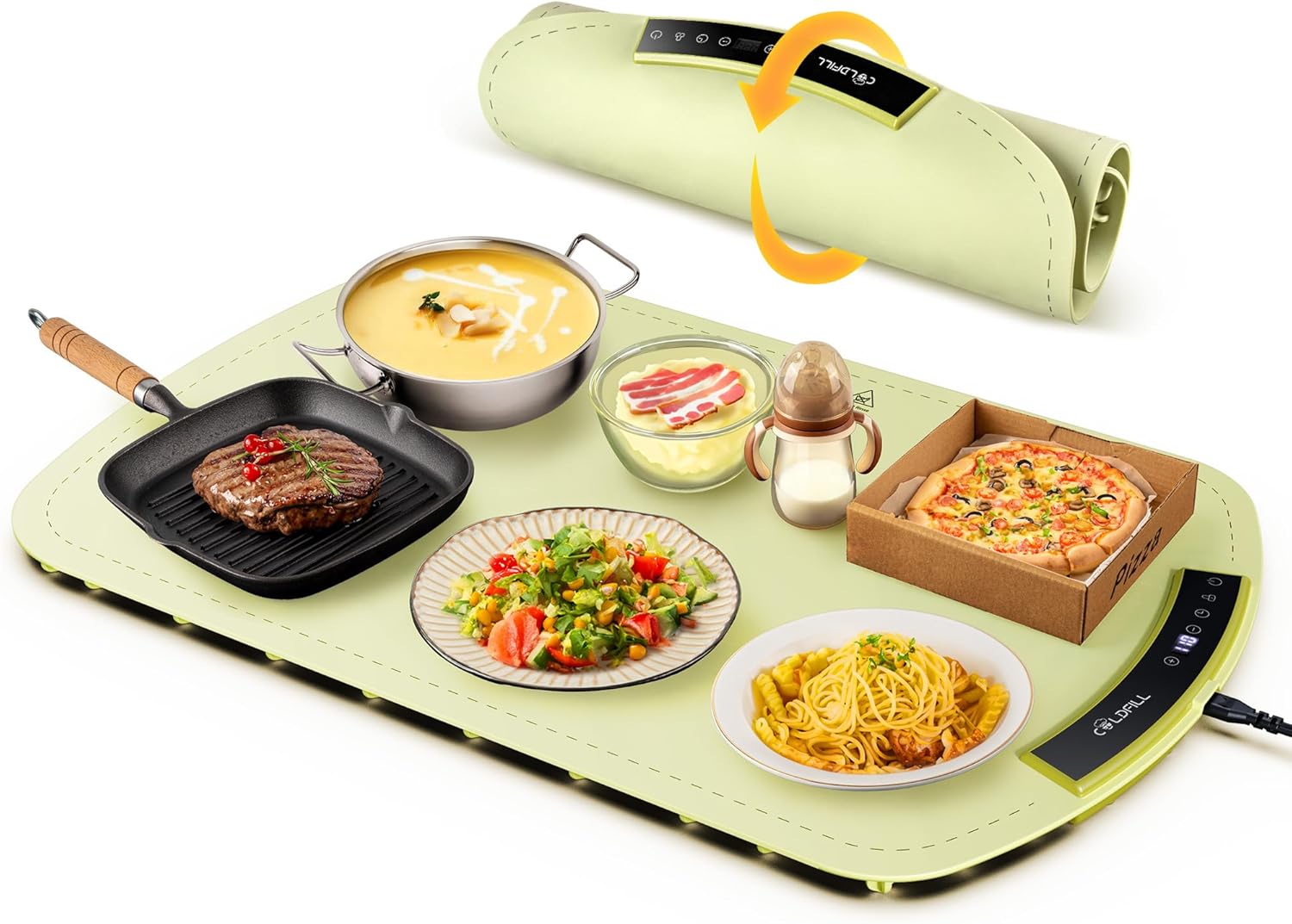 Réglage précis avec 8 niveaux de température entre environ 40 °C et 110 °C pour adapter la cha...jpg