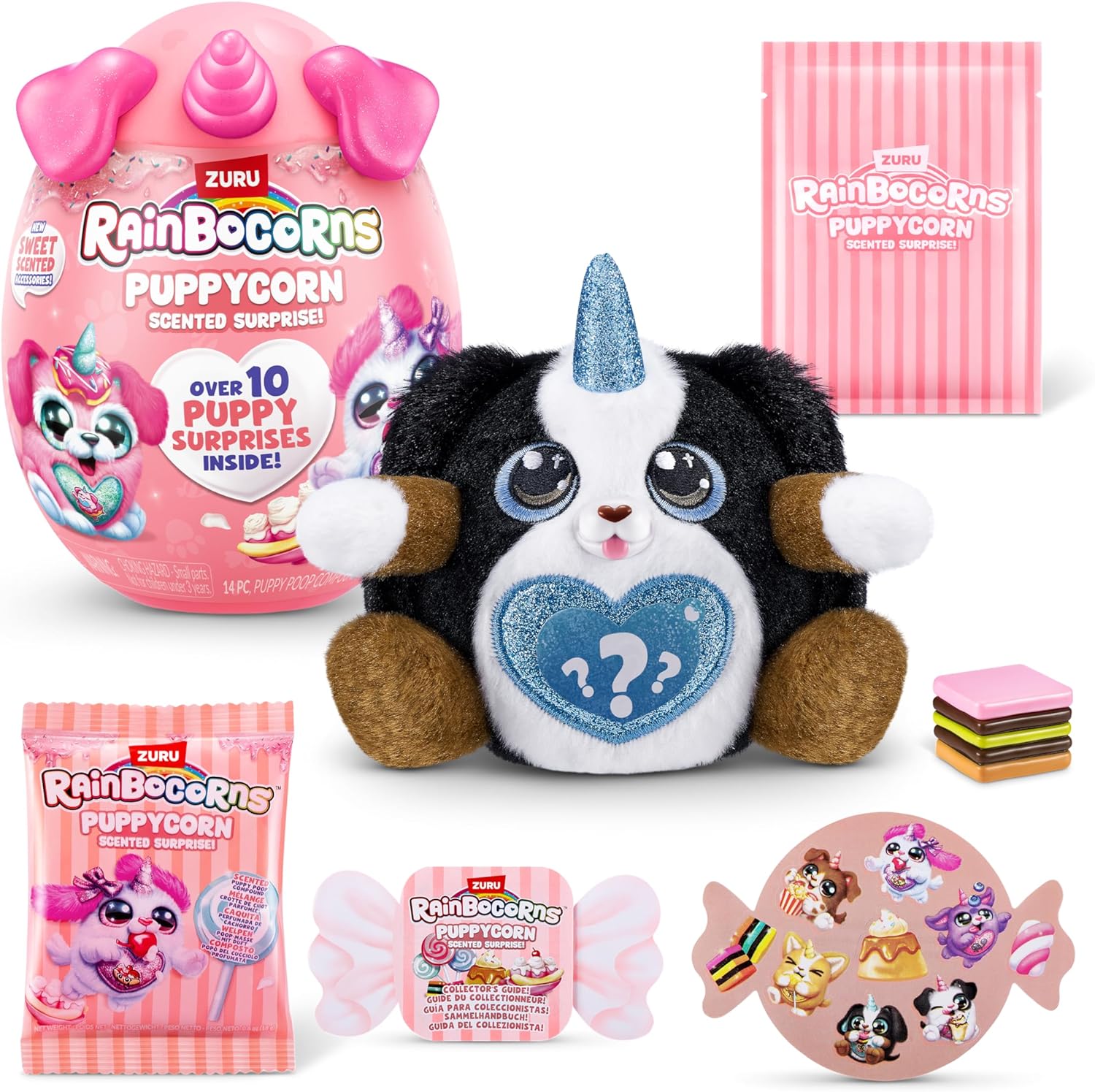 Rainbocorns Puppycorn Scent Surprise, jouet pour filles, avec 7 chiots parfumés à collectionner – 8,28€ sur Amazon