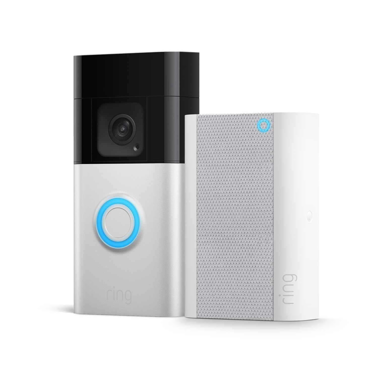 : Sonnette vidéo sans fil Ring avec carillon Chime – 1536p HD, vision nocturne couleur, batterie rechargeable – Bon plan Amazon