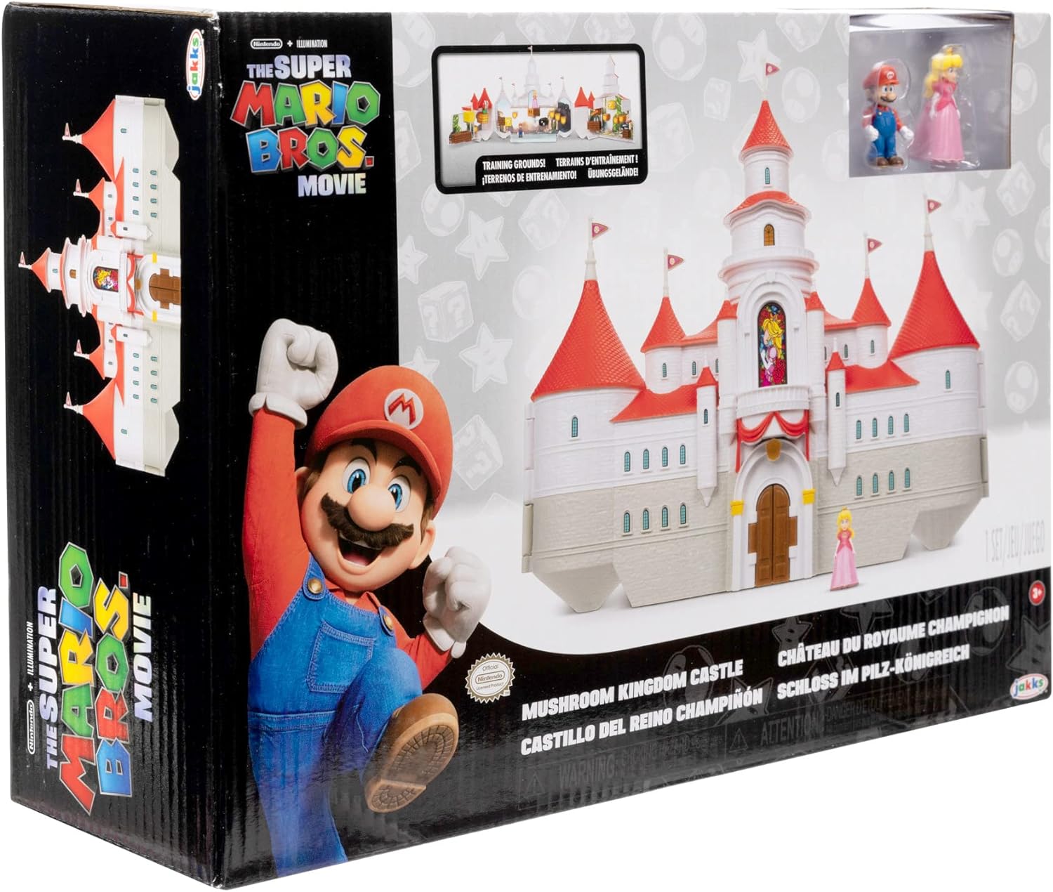 deal - Super Mario Bro. Playset Deluxe Château de Princesse Peach 24,99€ au  lieu de 44,99€ sur .