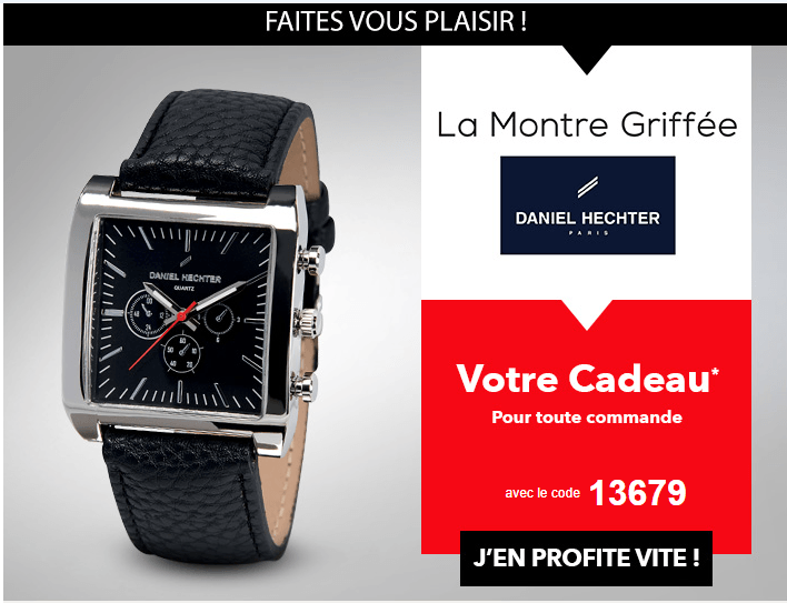 Montre griffé sales daniel hechter prix