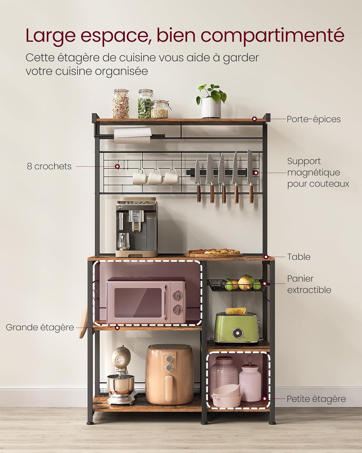 VASAGLE Étagère de Cuisine à Prix Réduit.jpg