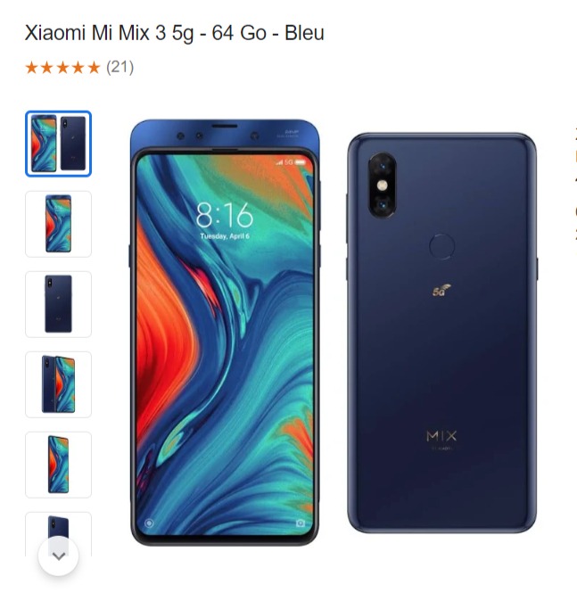 Xiaomi Mi Mix 3 5g - 64 Go - Bleu.jpg