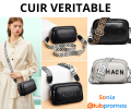 Bon Plan Amazon KUNKUN Sac Femme Bandoulière Petit Sac A Main Femmes Bandoulieres Gris Sac Ban...png