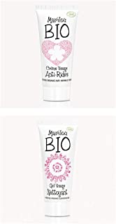 Duo de produit de beauté MARILOU BIO  - Gamme Classic - Crème anti rides - Gel nettoyant