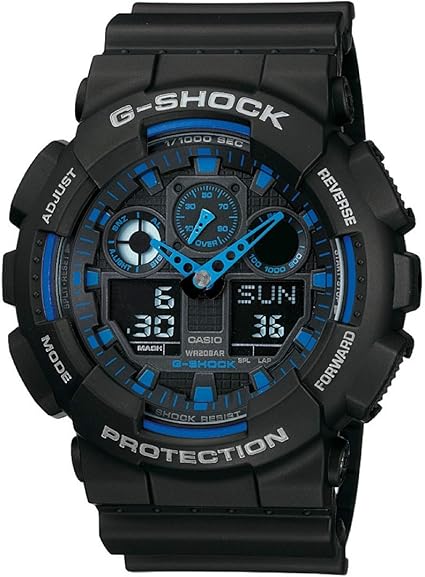 Casio G-SHOCK Homme Analogique-Digital Quartz Montre avec Bracelet en Résine