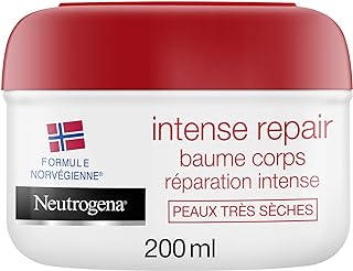 Neutrogena Réparation Intense, Baume Hydratant Corps, Pour Peaux Très Sèches, 1 Pot de 200ml Neutrogena Réparation Intense, Baume Hydratant Corps, Pour Peaux Très Sèches, 1 Pot de 200ml