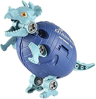 Pineapplen Bricolage ÉCrou Assemblage Jouet DéFormé Dinosaure Oeuf Assemblage Dinosaure Bloc de Construction Modèle Dinosa...