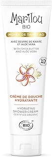 MARILOU BIO Crème de Douche Hydratante à  l'  Huile de Monoï de Tahiti - Tube de 150 ml - Gamme Monoï