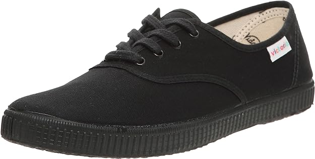 Victoria 106610-MEN 1915 Inglesa Tennis Toile Semelle Noir Basses Mixte Adulte