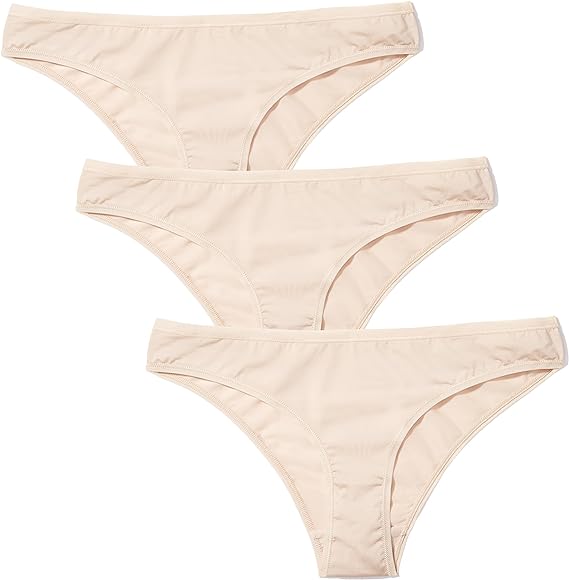 Marque Amazon - Iris & Lilly Culotte Femme, Lot de 3