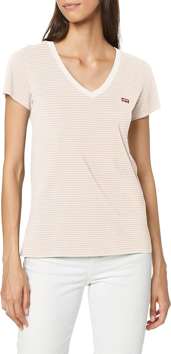 Levi's Perfect V Neck T-Shirt Femme