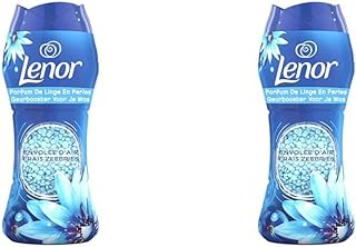 Lenor Parfum de Linge en Perles, 16 Lavages, 224g (Lot de 2)