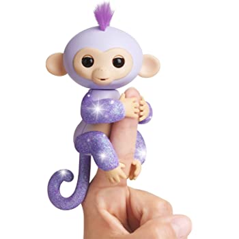 Fingerlings ouistiti noir bébé singe interactif de 12cm - les Prix