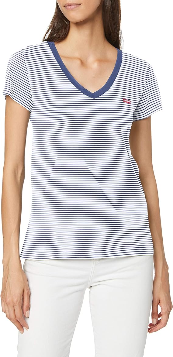 Levi's Perfect V Neck T-Shirt Femme