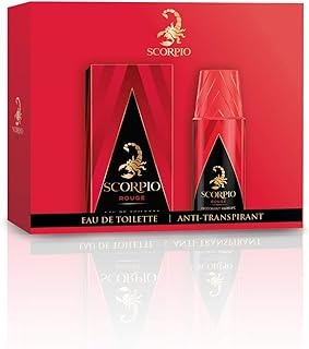 SCORPIO Coffret 2 produits Rouge - Eau de toilette flacon 75ml et Déodorant atomiseur 150ml