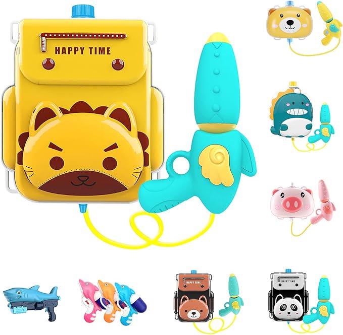 FIRFONMA 1pc Pistolet &agrave; Eau Pistolet-&agrave;-Eau pour Gar&ccedil;ons et Filles Pistolets-&agrave;-Eau de Jets pour Ext&eacute;rieur &eacute;t&eacute; f&ecirc;te Piscine Plage Party Favors Enfant