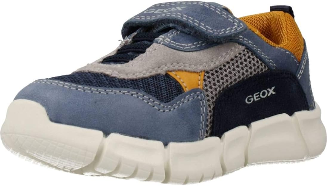 Geox B Flexyper Boy A, Sneakers Basses Garçon
