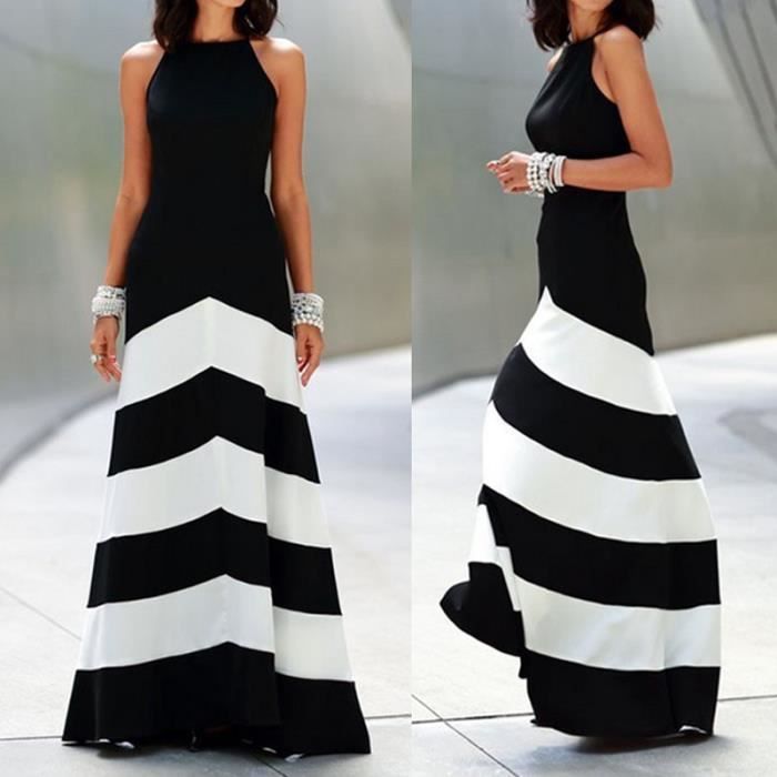 femmes-sexy-summer-fashion-noir-et-blanc-a-rayures.jpg